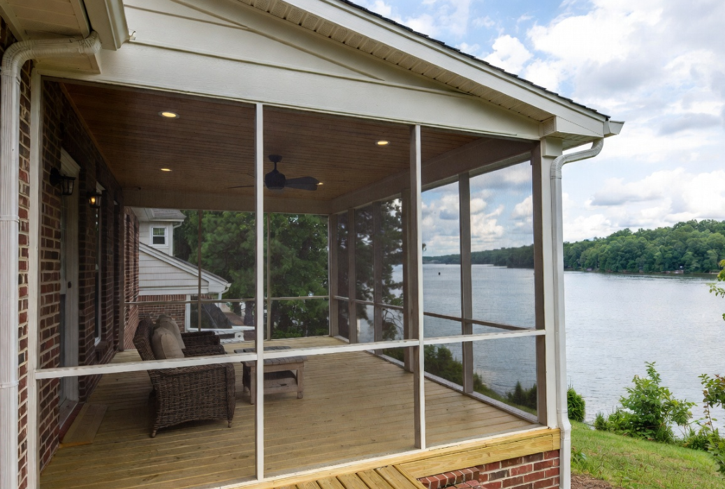 Screened porch addition on a Nolin Lake home in Grayson County, KY by Universal Interiors Remodel